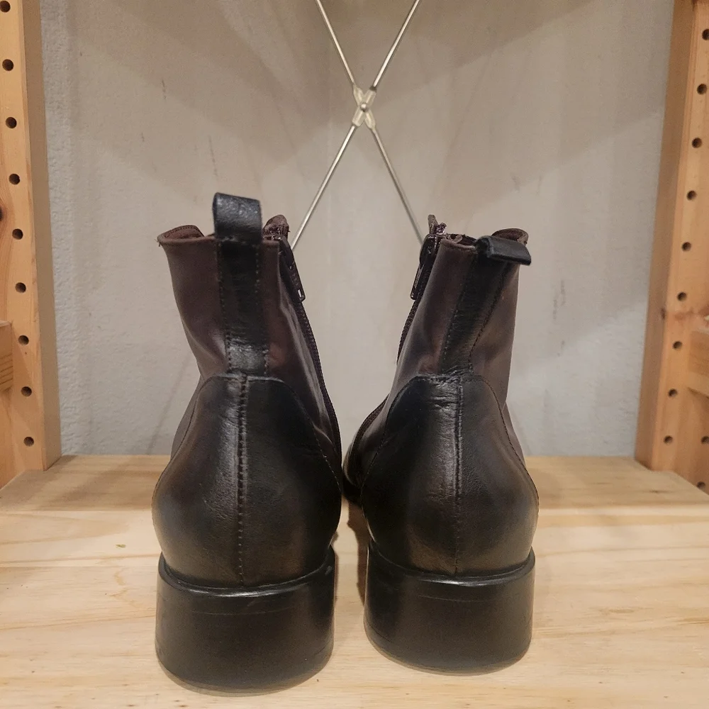 Maggie's Shoes Made in Italy Leather Boots 39 - Picture 7 of 9